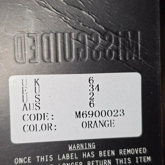 Missguided Orange Halter Jumpsuit - Picture 9 of 10